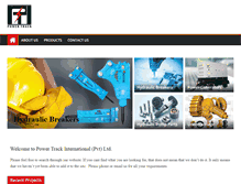 Tablet Screenshot of power-track.com